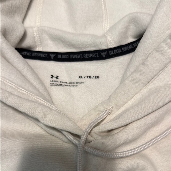 Under Armour project rock cropped hoodie size XL - Picture 2 of 5